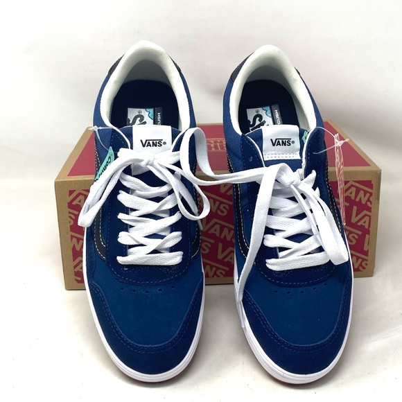 VANS Cruze Too CC Toned Navy Shoes Low Suede Casual Women's Sneakers VN0A5KR5LKV - Picture 5 of 11